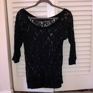 Black Express Top